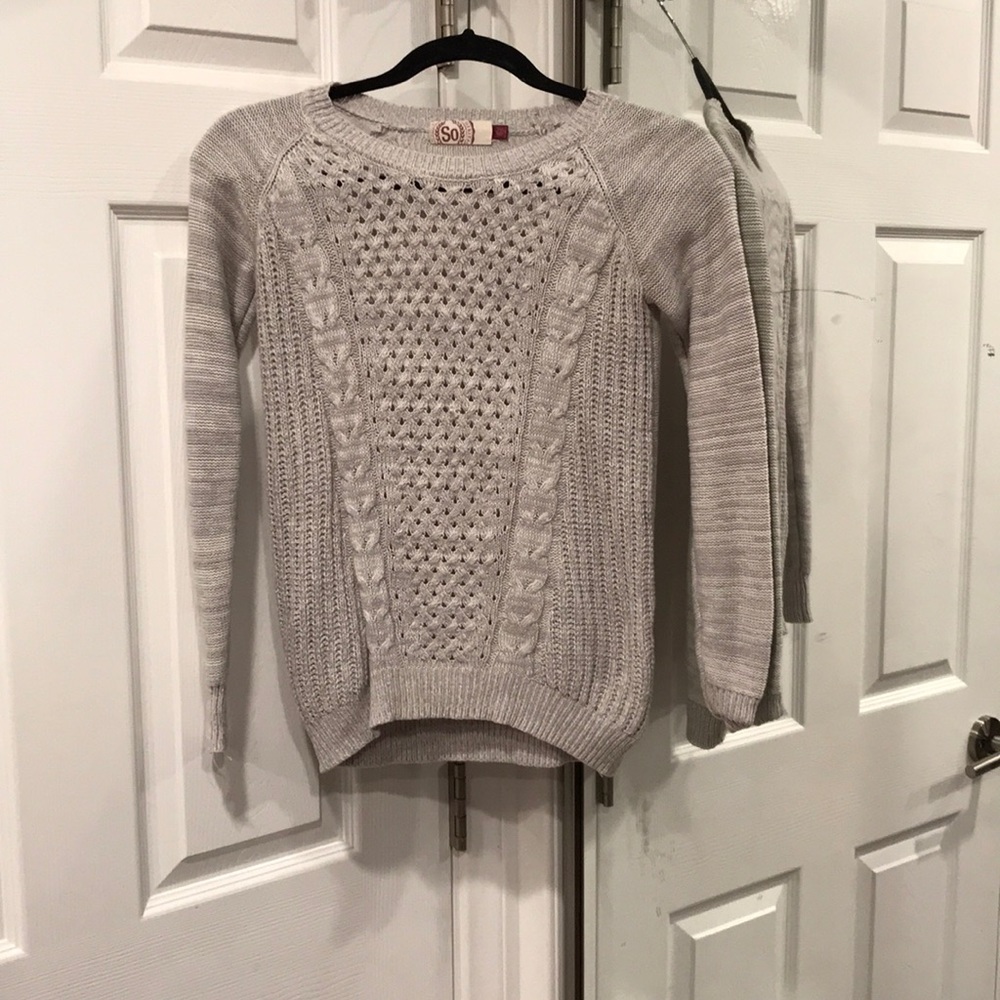 Grey sweater